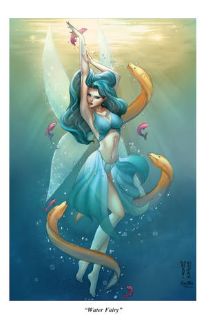 Water Fairy by DenaeFrazierStudios Water Fairy by DenaeFrazierStudios