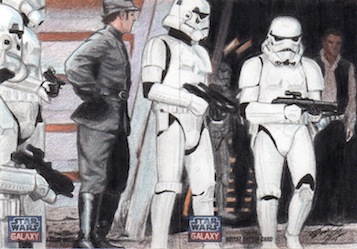 Star Wars G7 - Stormtroopers (2pc) Sketch Art Card