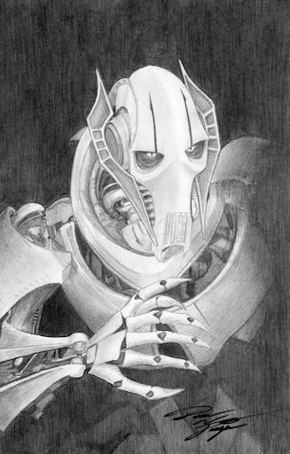 Star Wars - General Grievous Original Sketch