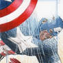 Marvel Universe - Captain America Sketch Art Card