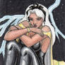 Women of Marvel S2 - Storm Sketch Art Card