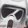 Star Wars ROTJ 3D - Scout Troopers Sketch Card 2