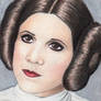 Star Wars GF S2 - Princess Leia Sketch Art Card 2
