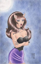 Clawdeen Wolf Original Art by DenaeFrazierStudios