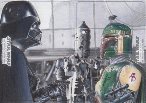 SW Illustrated: TESB - Vader-Boba Fett-IG-88 ARC