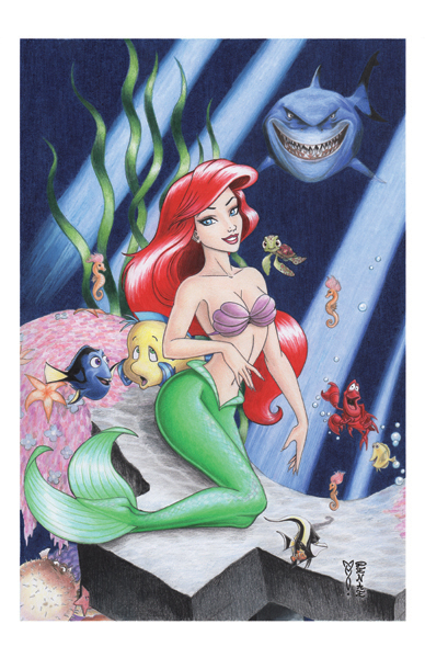 Little Mermaid and Friends...Not Food by Denae