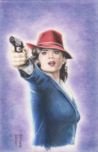 Agent Carter Original Art