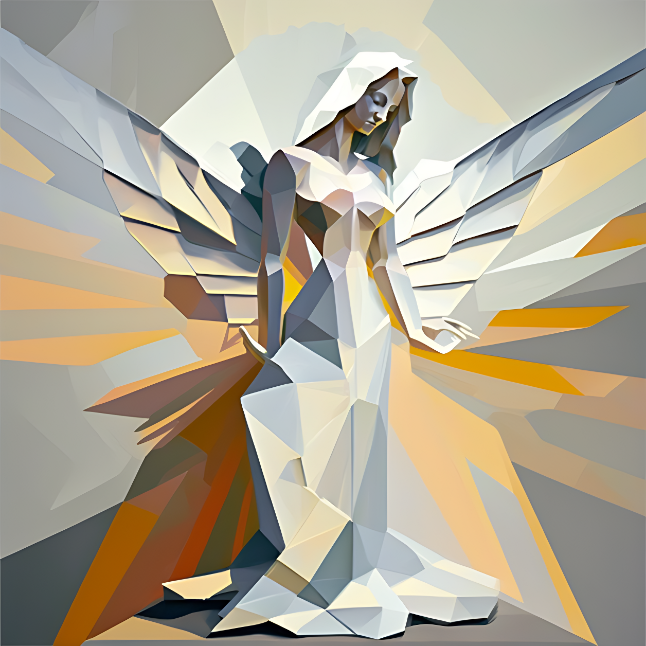 Cubist Angelic Light