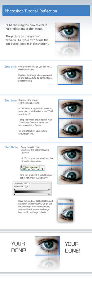 Photoshop Tutorial -Reflection