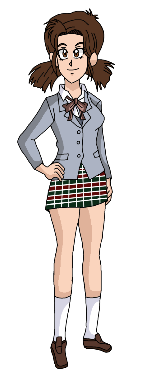 Roxanne (ultimate muscle) by ShenBeArtin on DeviantArt