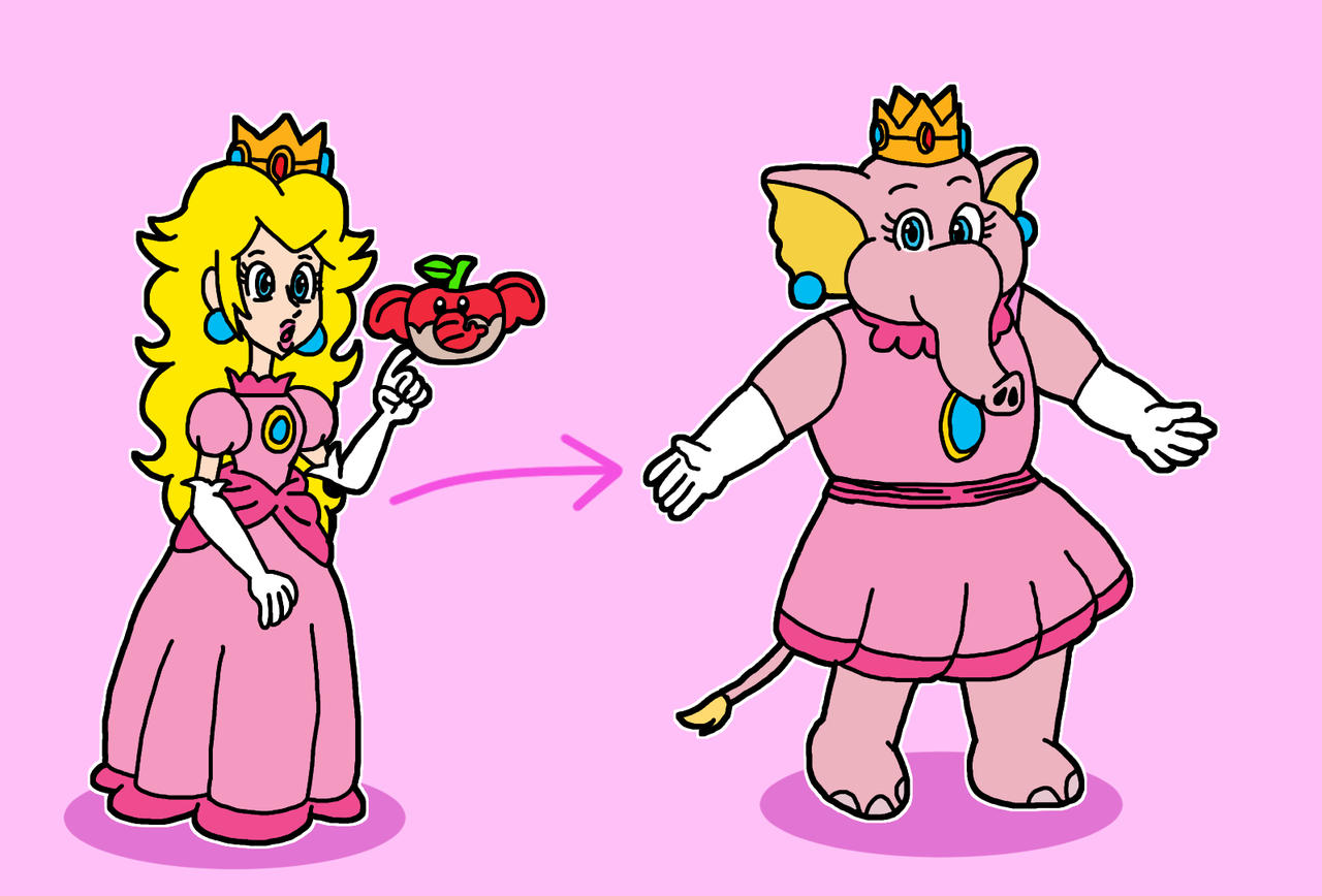 Mlp Elephant Deviantart Peach Elephant by ShenBeArtin on DeviantArt