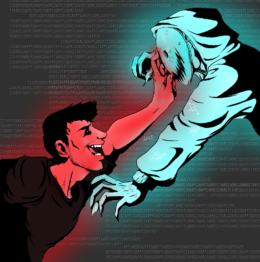 Darkiplier VS Virus!Cryaotic