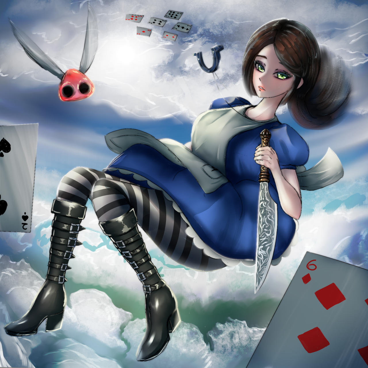 Alice Coin Deviantart Alice by lColtl on DeviantArt
