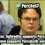 Perchel? False.