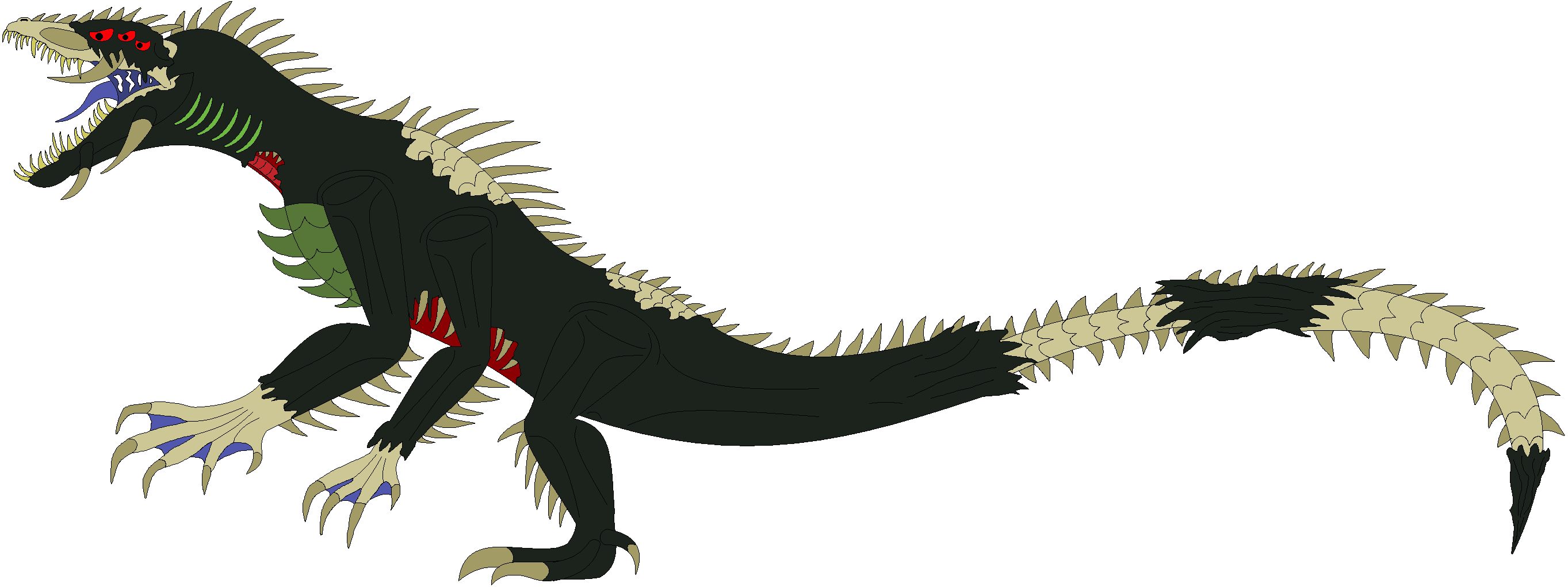 SCP-682 - My Take by Kurotitan7125 on DeviantArt