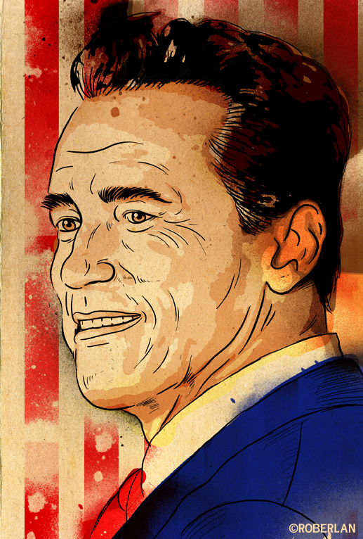 Schwarzenegger Watercolor