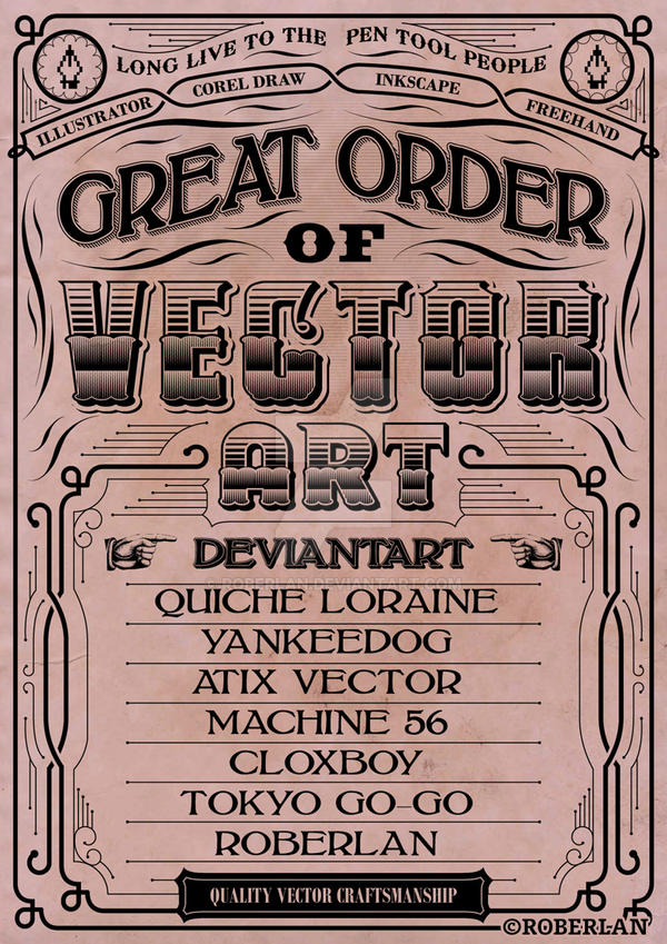 Great Order of Vector Art