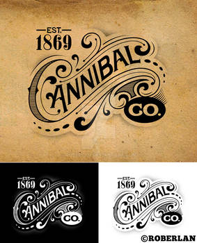Cannibal Co Vintage Logo