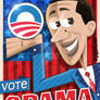 Obama cartoon poster