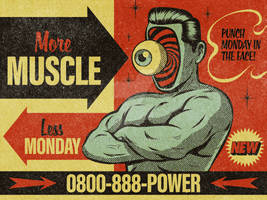 More muscle less monday