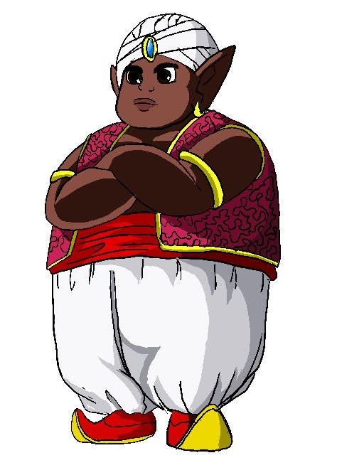 DBZ Mr Popo redesign V.1 by Magmashift101 on DeviantArt