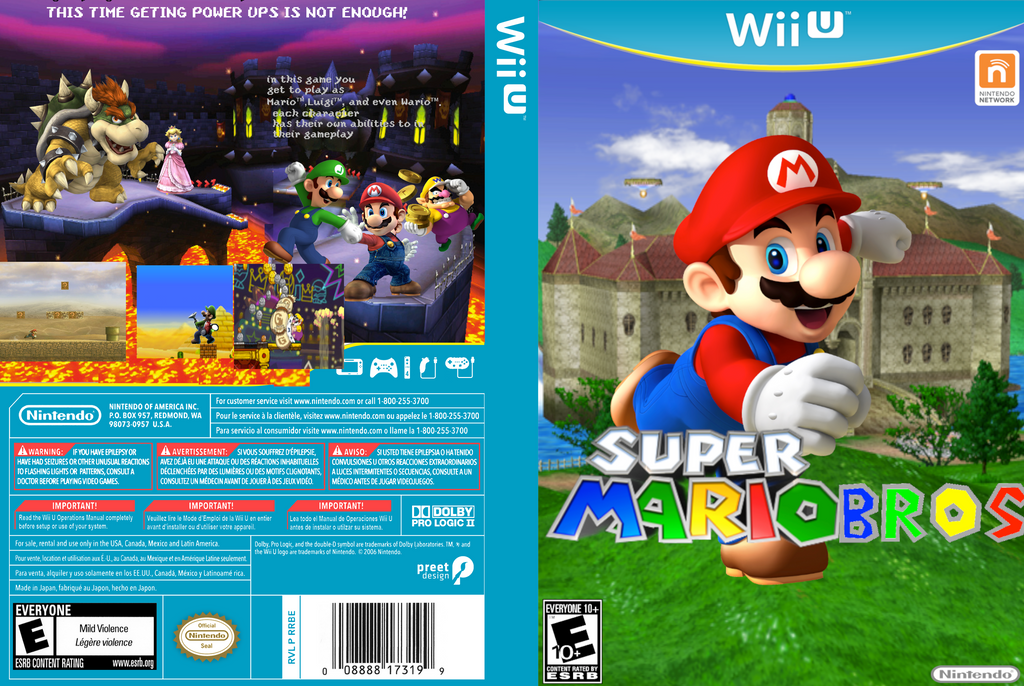 Mario Cover Super Mario Bros 06 (full cover) by supermariofan54321 on DeviantArt