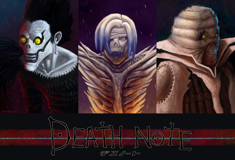 Death Note Shinigami by boehmke on DeviantArt