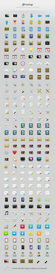 Groovy Icon Set