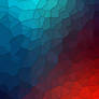 Abstract blue red background