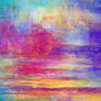 Abstract colorful sea landscape