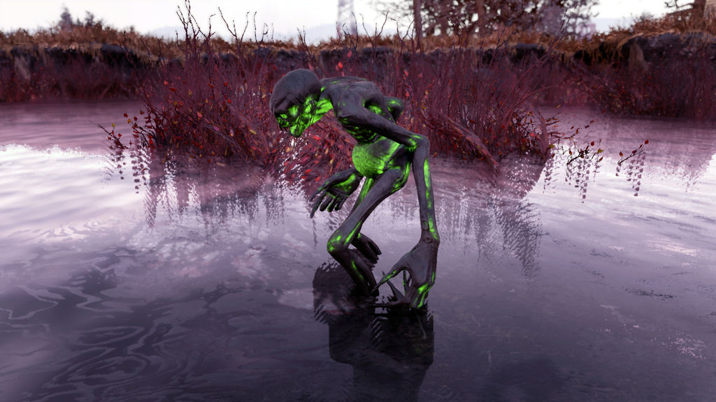 Fallout 76. Screenshot Wendigo by Jeshta on DeviantArt