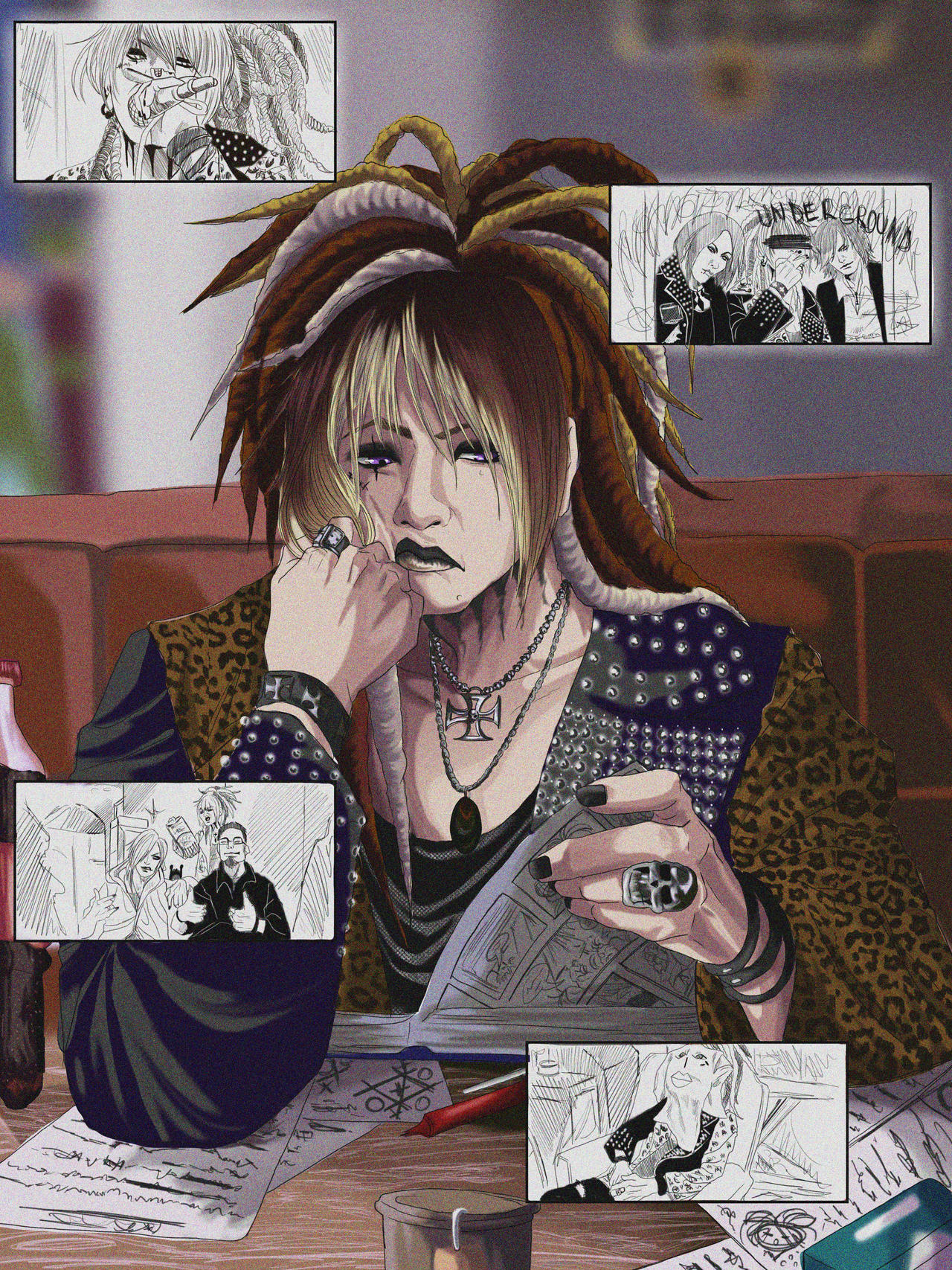 Filth in the Beauty - Ruki the GazettE fanart by Chiki98 on DeviantArt