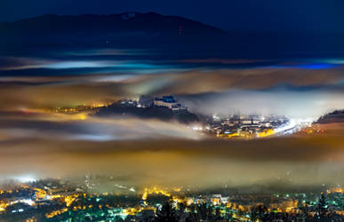 Peek through the Fog by CaveCanem42