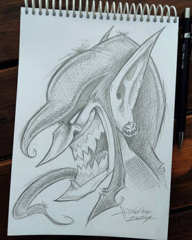 Green Goblin Sketch