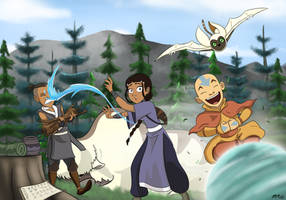 Avatar: Setting up Camp by 49ersrule07