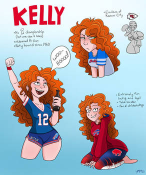 Bills Girl - Kelly (Commission)