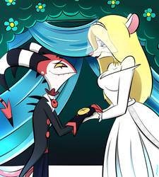 Commission - Blitzo and Mercury