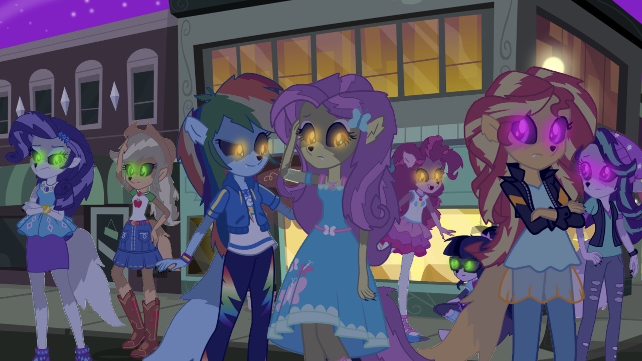 MLP EG (werewolf forms) by BlueMario11 on DeviantArt