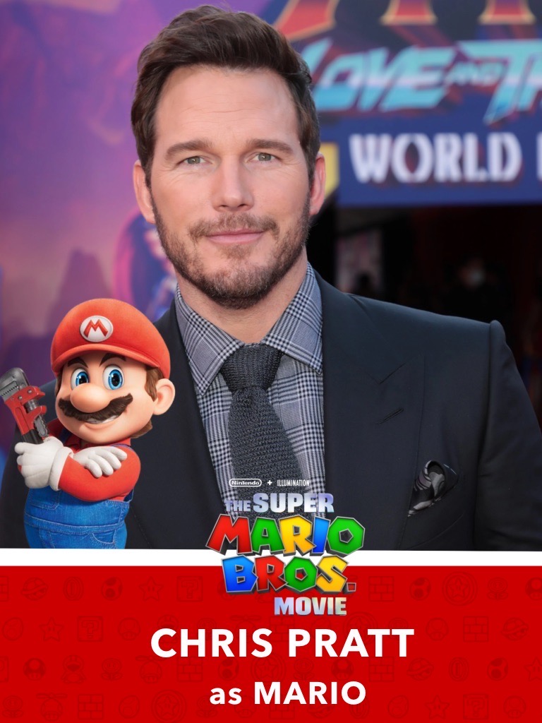 Chris Pratt - Super Mario Wiki, the Mario encyclopedia