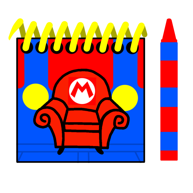 Super Mario notebook Notebook (redesign) by BlueMario11 on DeviantArt