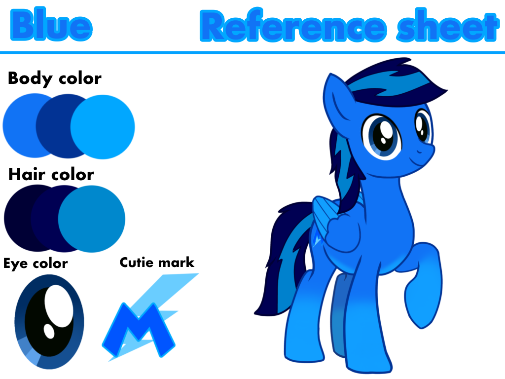 Serial Refrence Blue Blue: reference sheet by BlueMario11 on DeviantArt
