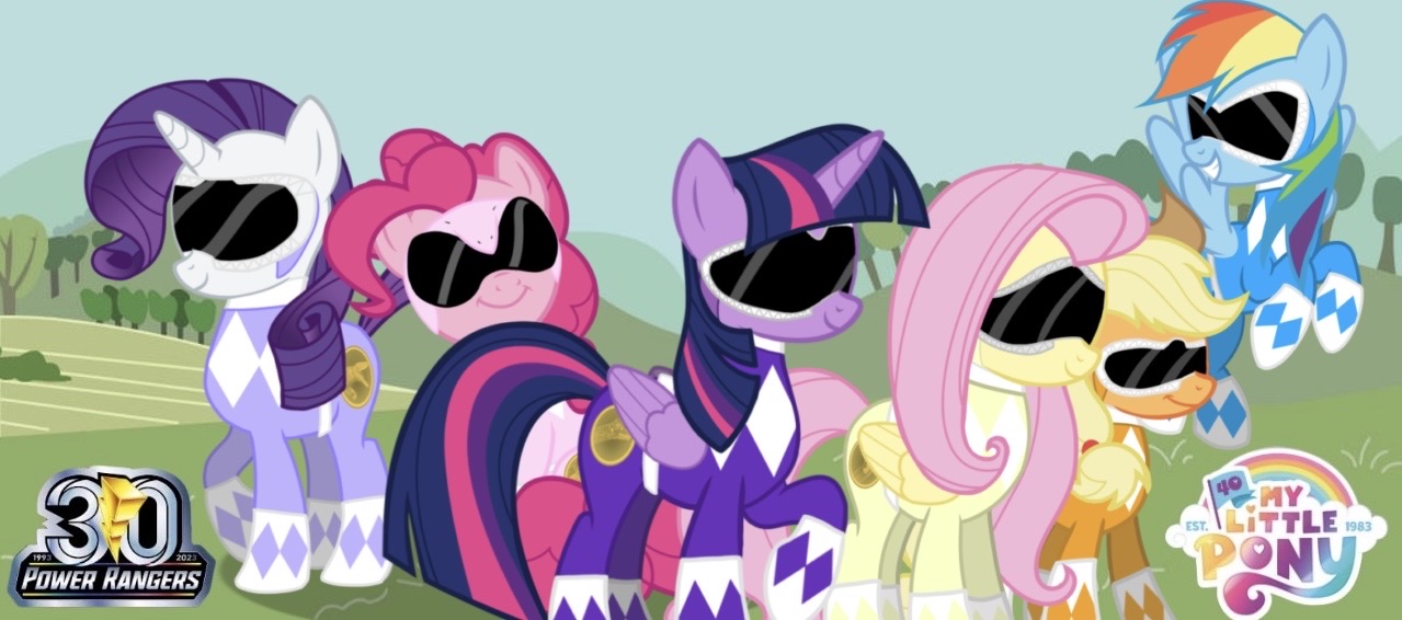 Mighty Morphin Pony Rangers by BlueMario11 on DeviantArt