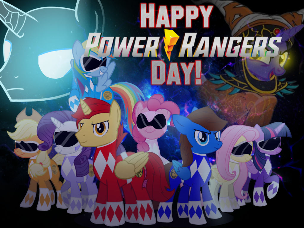 Power Rangers Birthdays Deviantart Happy Power Rangers Day! by BlueMario11 on DeviantArt