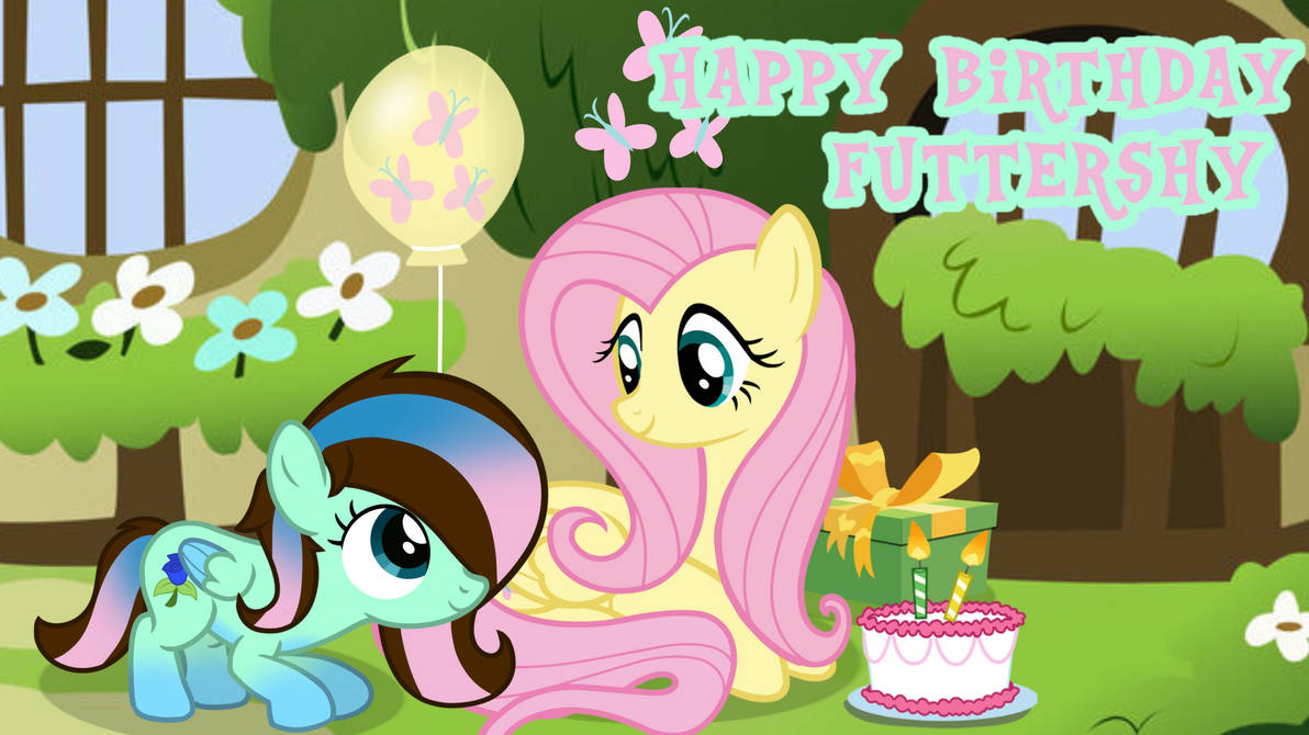 Happy Birthday Fluttershy ^^ by BlueMario11 on DeviantArt
