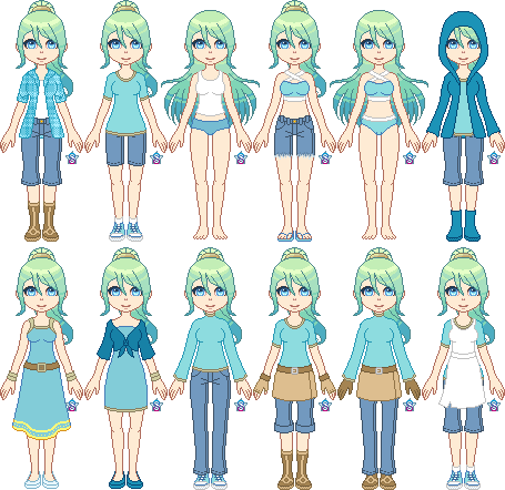 HM - Serena Outfits