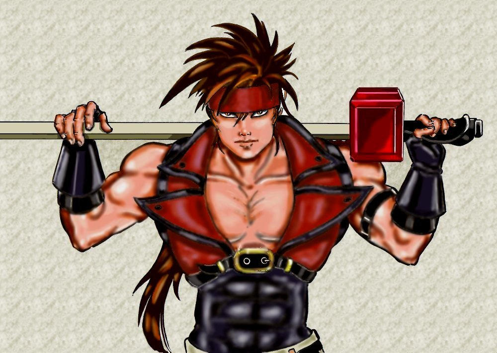 Sol Badguy IN COLOR by chalyss on DeviantArt
