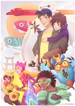 Postcard Print - Big Hero 6