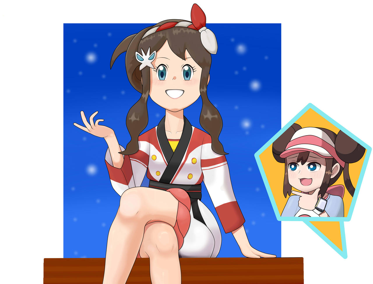 Hilda Summer from Pokemon Masters Ex by DonRhy96 on DeviantArt