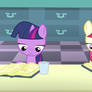 Young twilight sparkle and moon dancer