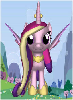 Princess cadence in 3D